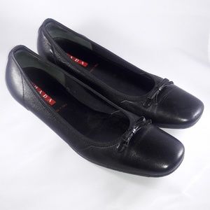 Prada Bow Ballet Flats